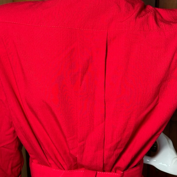 Vintage 90s Red Dress, size 8 - Picture 5 of 7